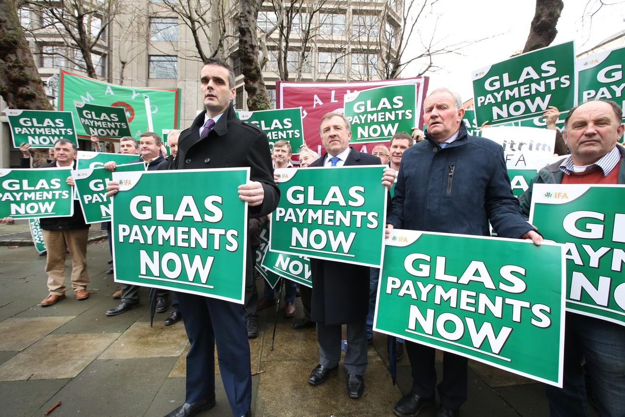Pics: IFA protests over delay in GLAS payments