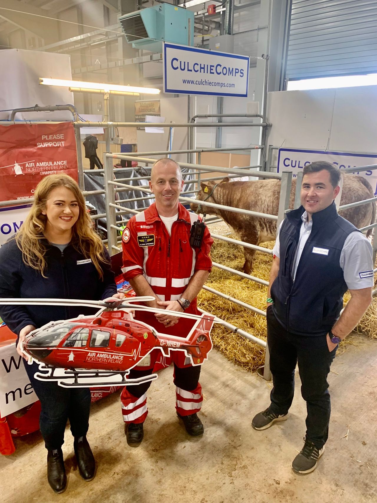 1,500 support heifer ‘Hope’ and Air Ambulance NI fundraiser at Balmoral Show