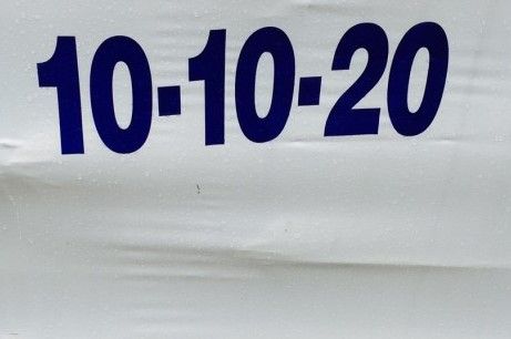 Farmers know today's date...It's 10-10-20