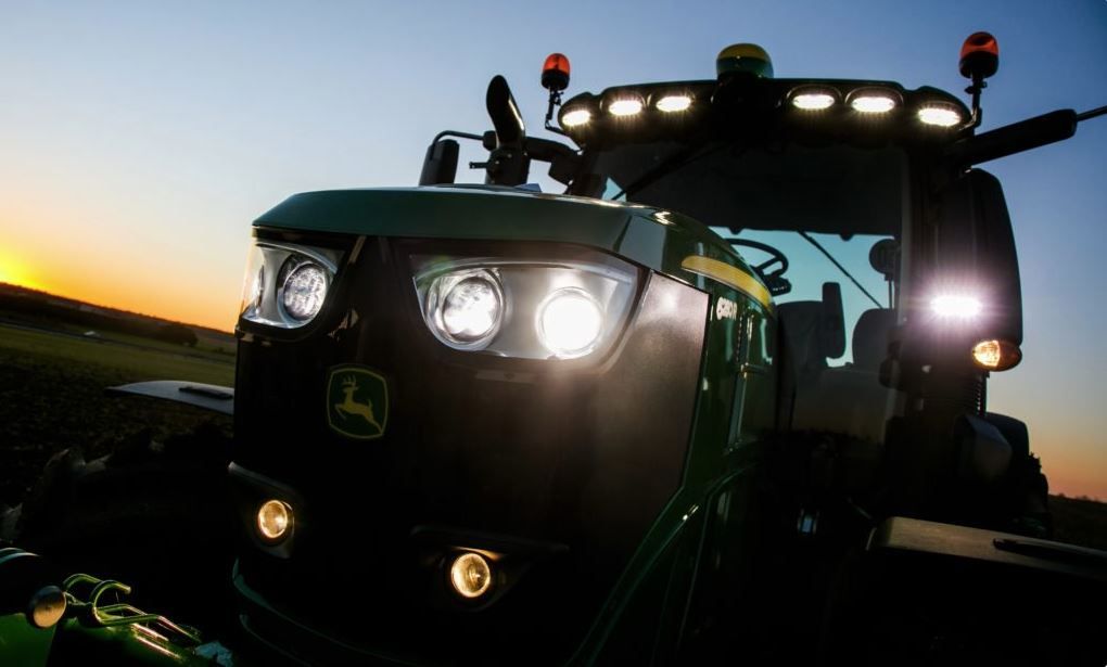 Which tractor brand is on top here in Ireland in 2019?