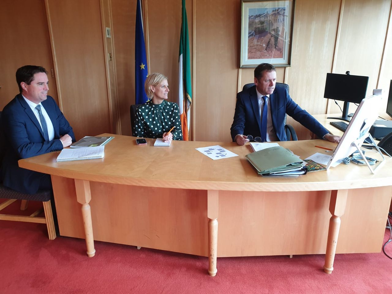 Upcoming agri challenges to fore as ministers hold talks with Hogan and Poots