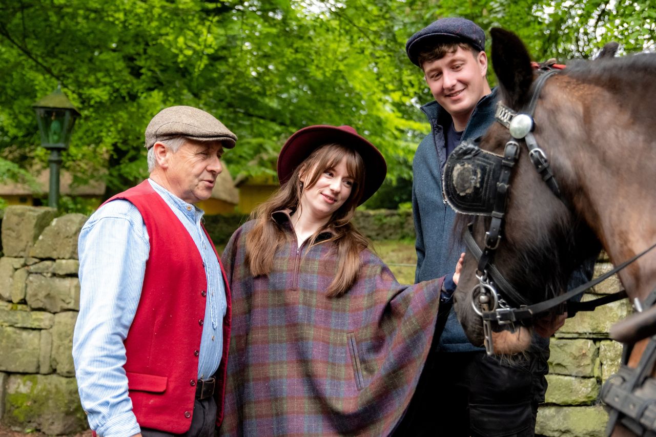 Michael Grogan, Erin Moloney and Niall Moloney of Bunratty Castle &amp; Folk Park.Image source: Paul Corey