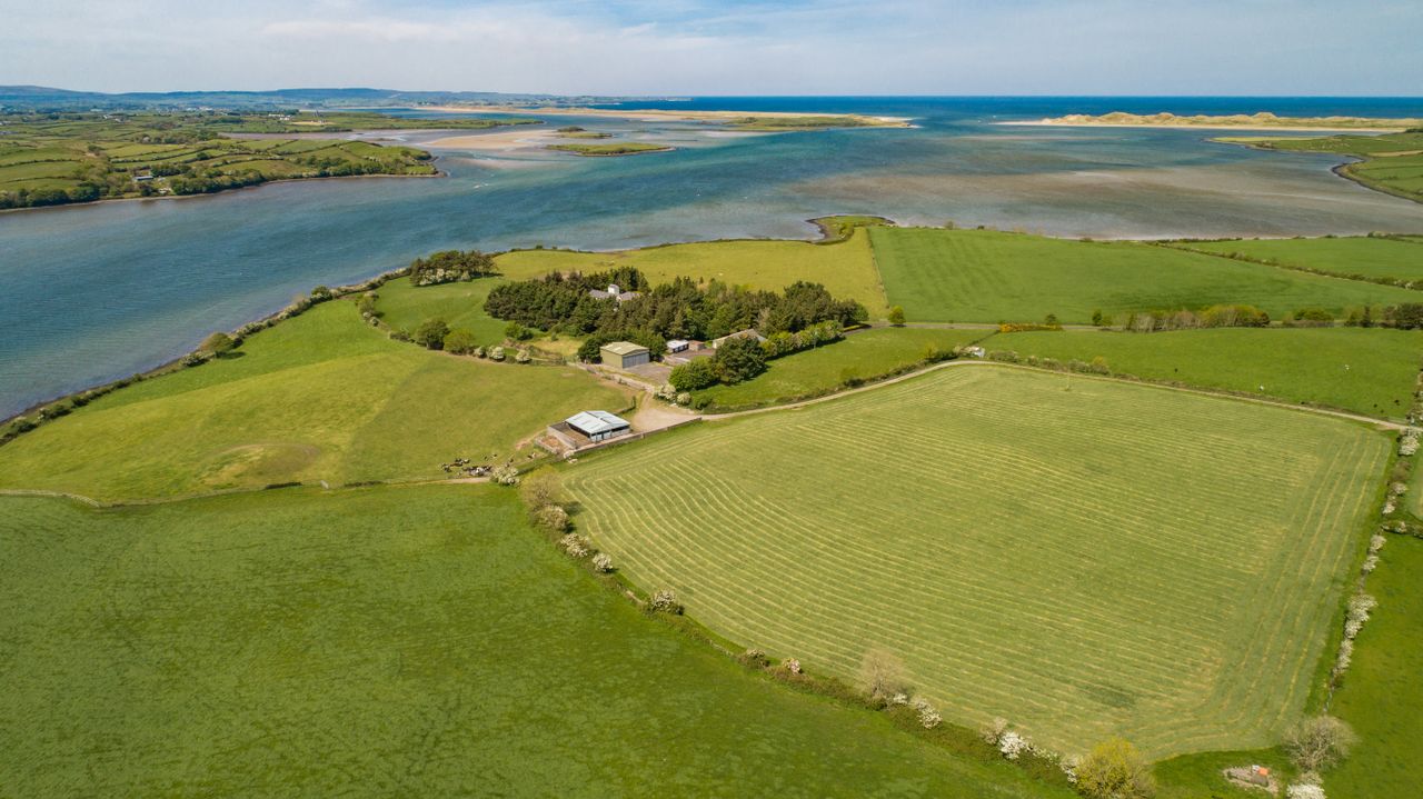 Farmland, stables and a helicopter hanger...soon to 'fly' off the market