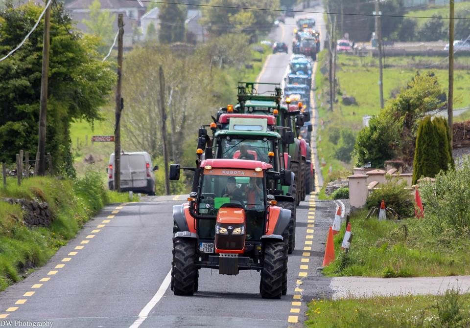 Busy tractor runs all set to roll on Easter Monday