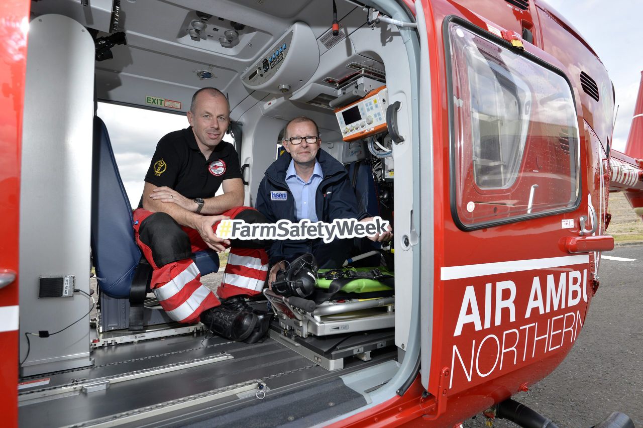NI's Air Ambulance soars one year on...but how many rescues were farming related?