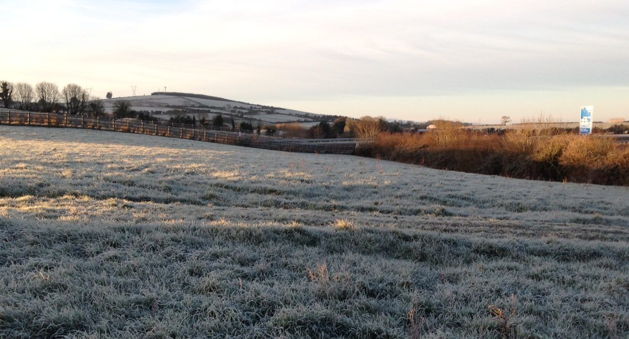 Weather mainly dry but also cold this week, with frost and ice