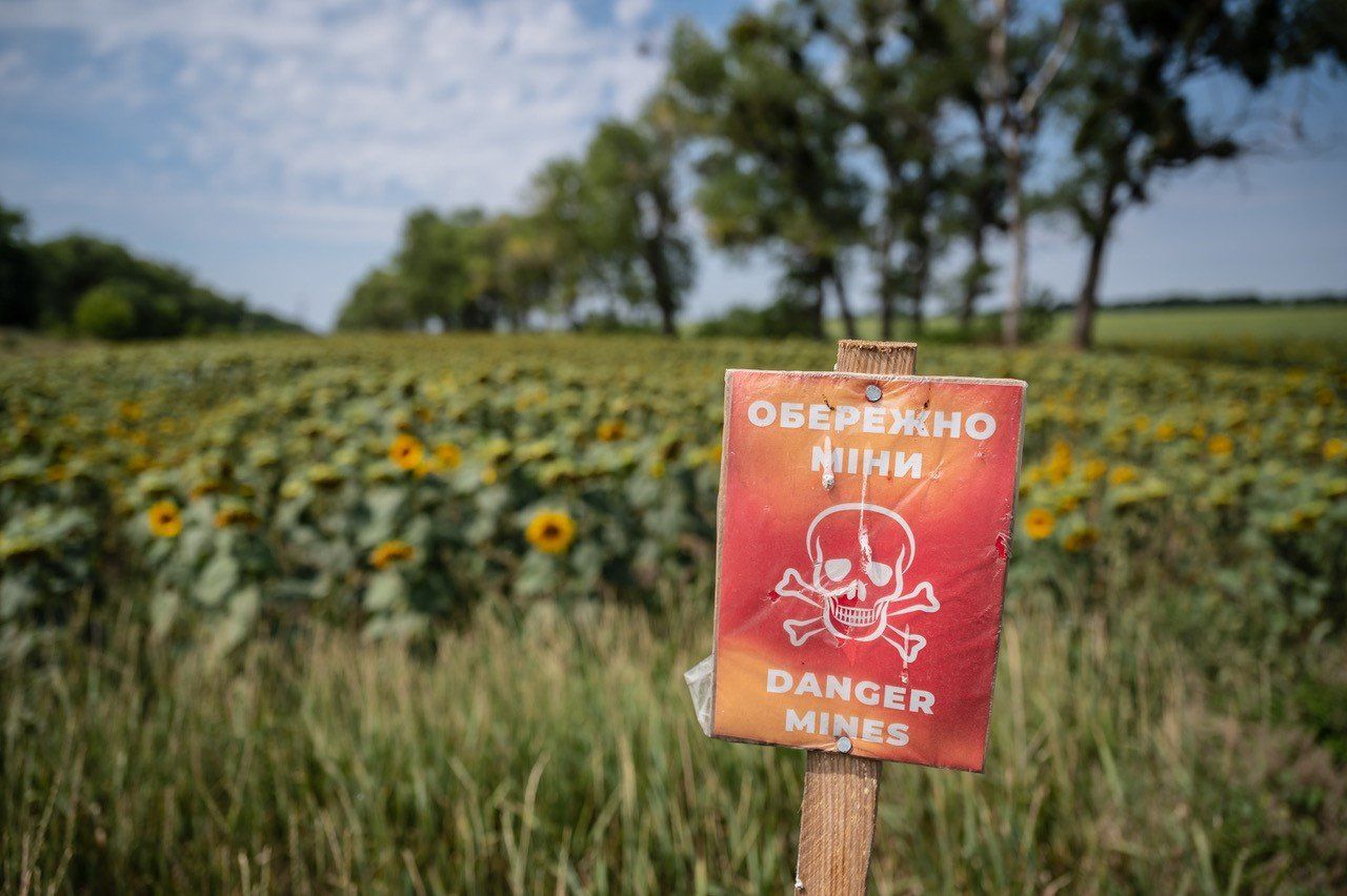 War torn agricultural land in Ukraine to be cleared
