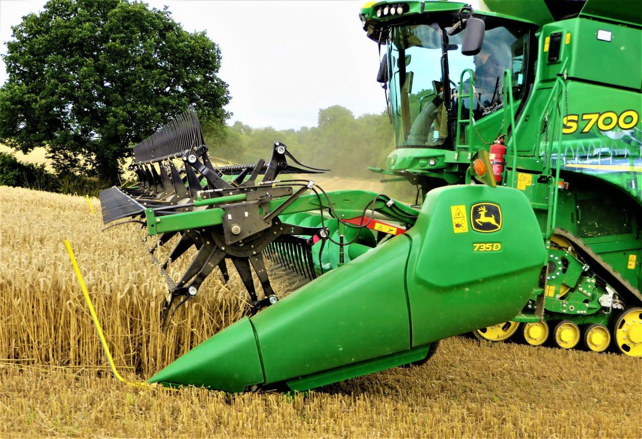 John Deere's 'smart' combine wins 'Grand Prix'