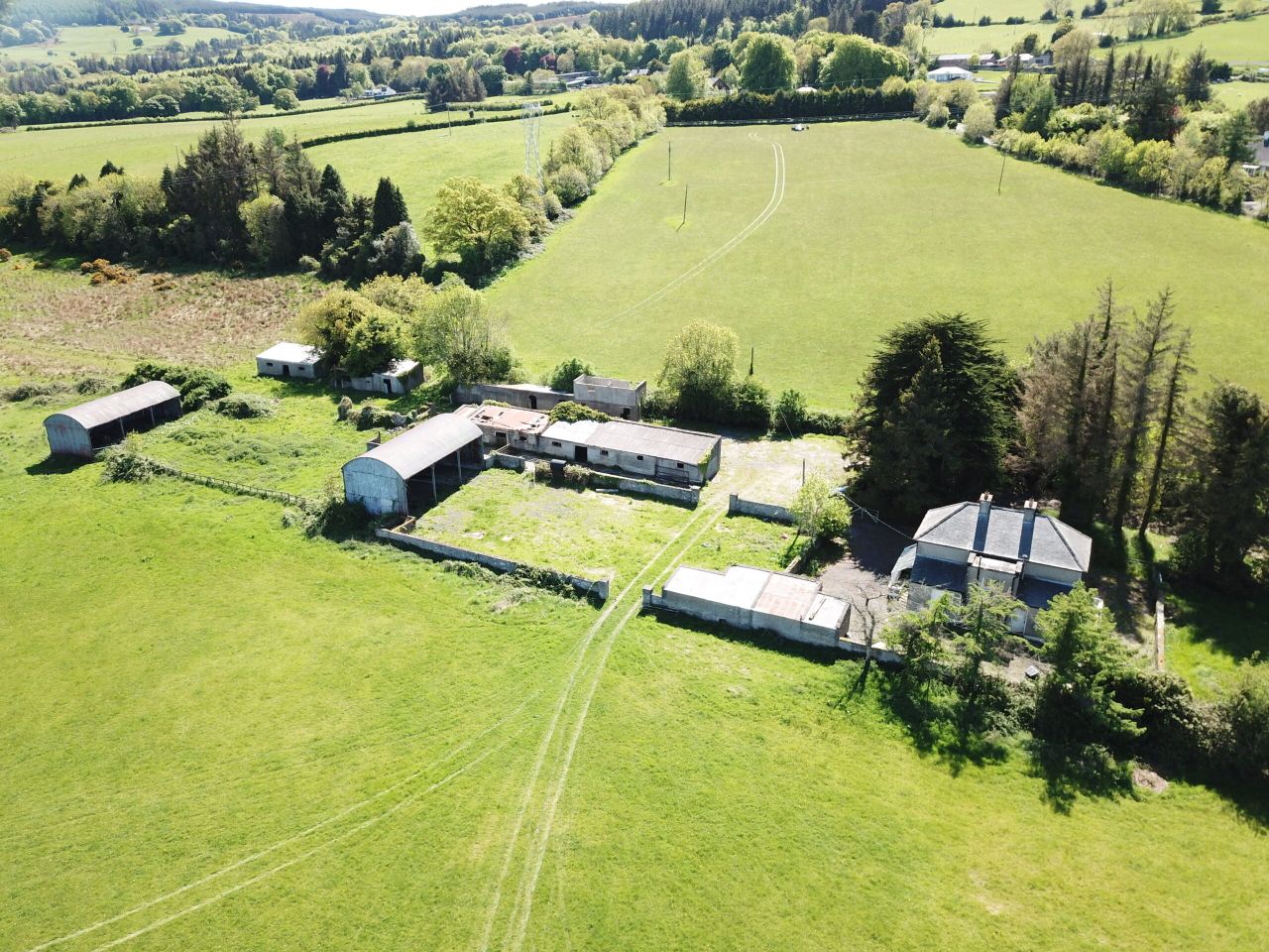 30.5ac farm and 'stunning views' on foothills of Dublin Mountains