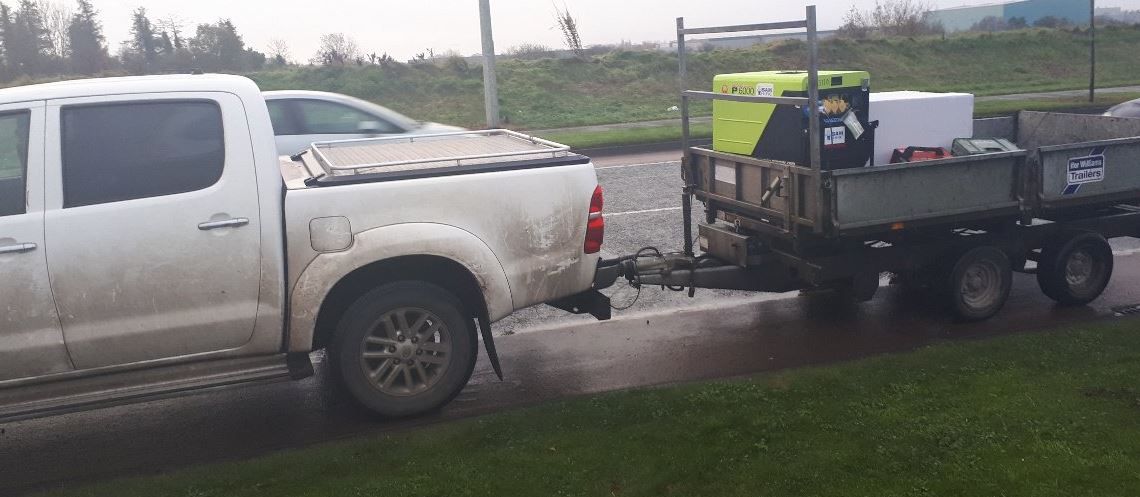 4X4 driver towing a trailer to be prosecuted after multiple defects detected