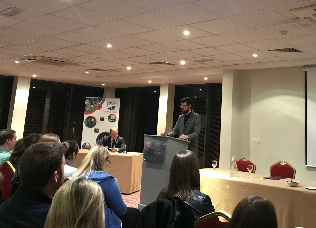 Macra's presidential hustings kicked off last night