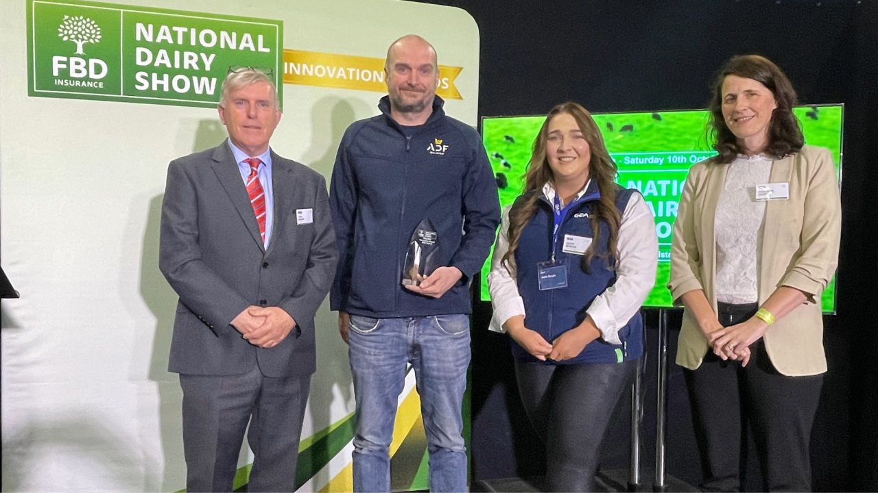 Udder Logic wins FBD National Dairy Show Innovation Awards