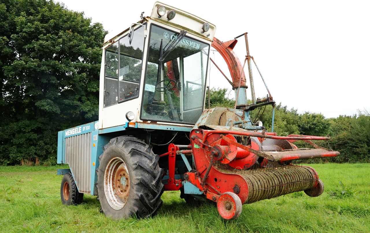 Classic corner: A self-propelled forage harvester with a difference...in Co. Cork