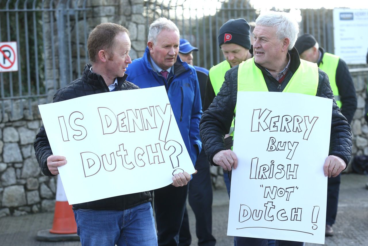 IFA stages country-of-origin protest outside Kerry Foods
