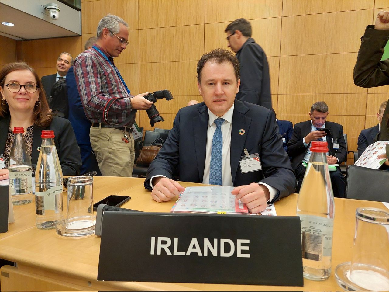 McConalogue addresses agri ministers at Paris conference