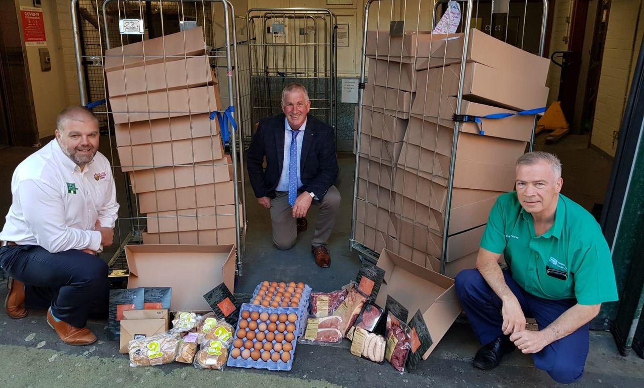 NI farmers show their appreciation to the NHS with local produce