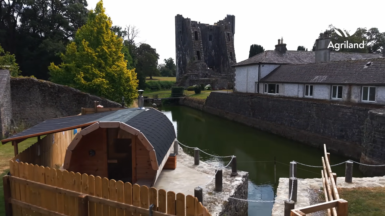 Tipperary farm turns up the heat with castle-view sauna