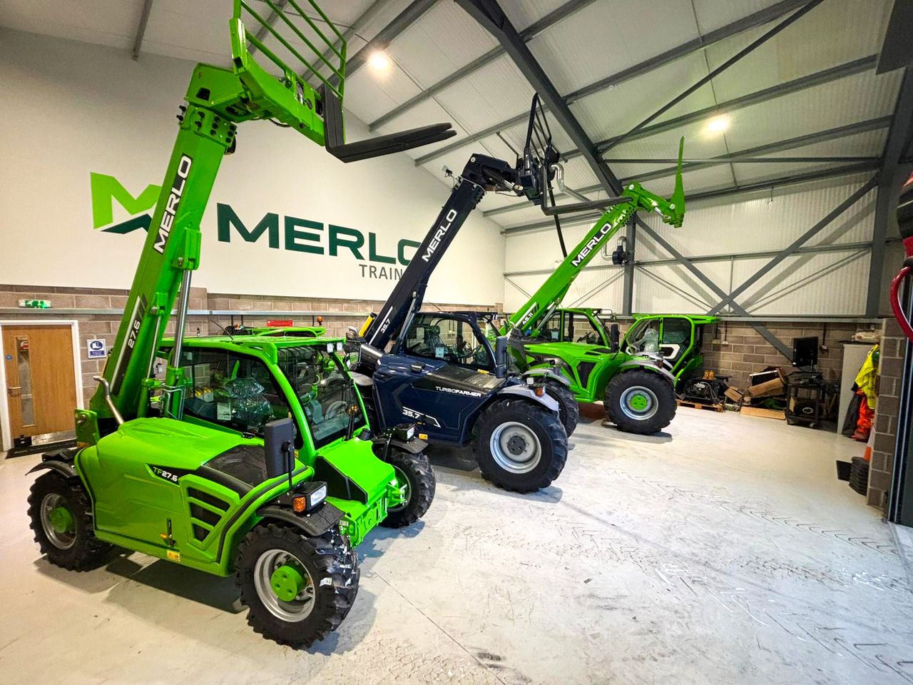 At the Ringwood training centre, engineers can build familiarity with Merlo systems in a realistic learning environment, away from the pressure of a live customer breakdown. Source: Merlo