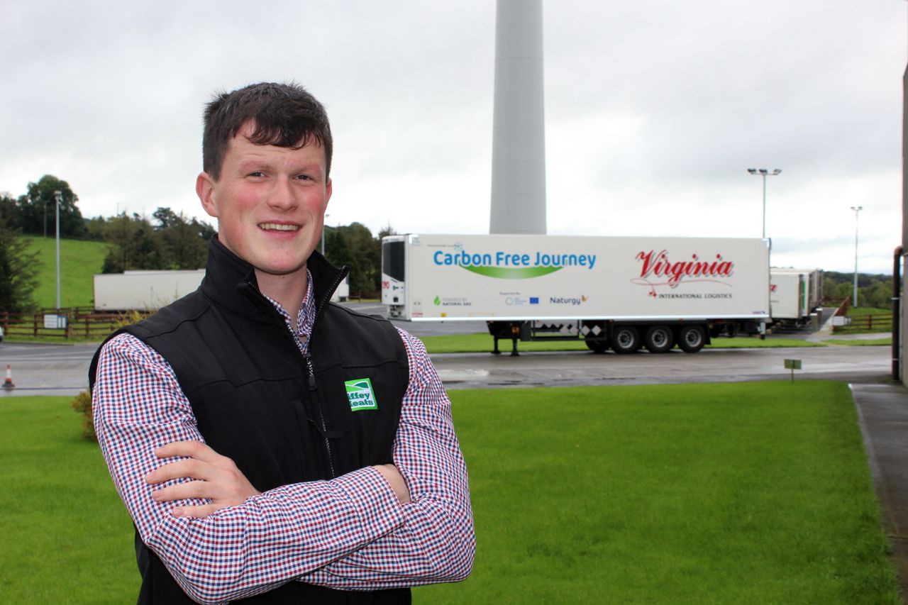 From Cavan to Caen: Ireland's first zero-carbon truck 'takes the beef to France'