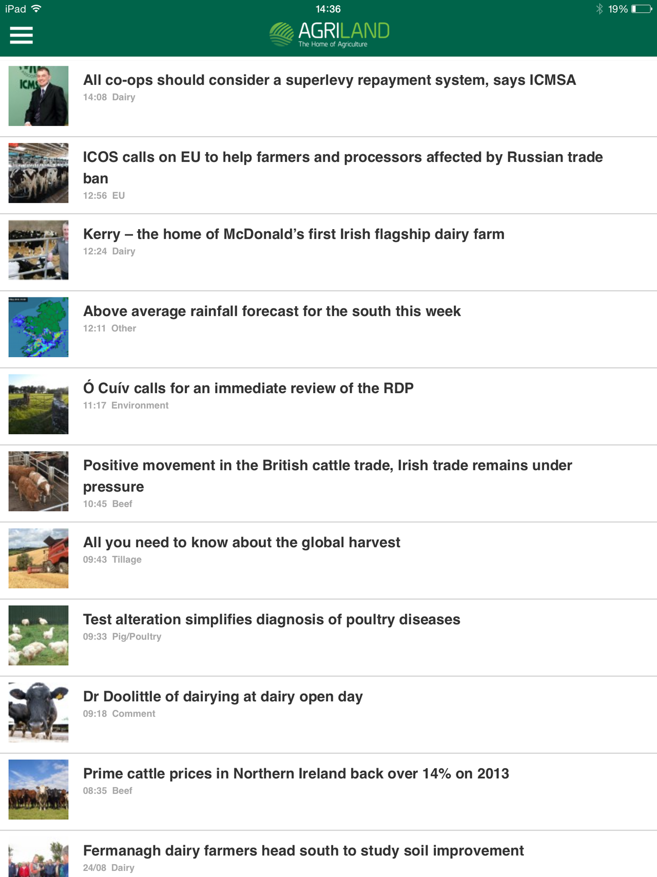 Agriland’s free news app launched 