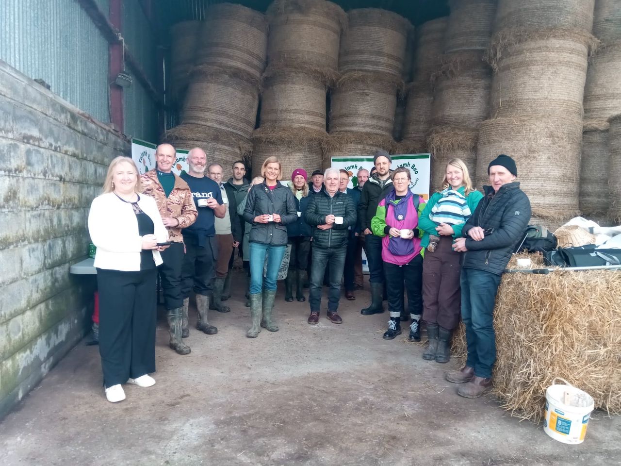 Talamh Beo launches soil EIP project on Pippa Hackett's farm