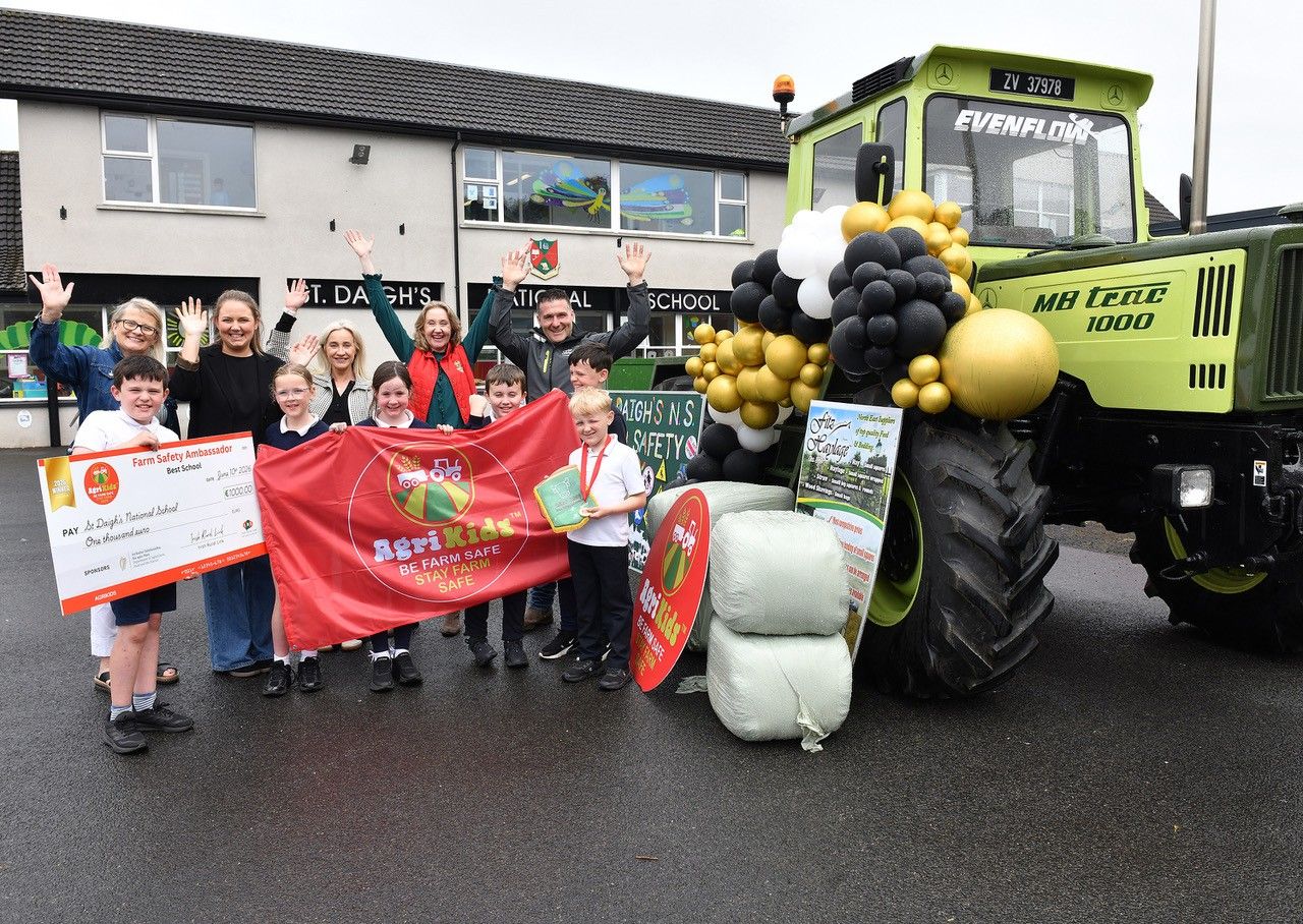 Monaghan school scoops top award for farm safety campaign