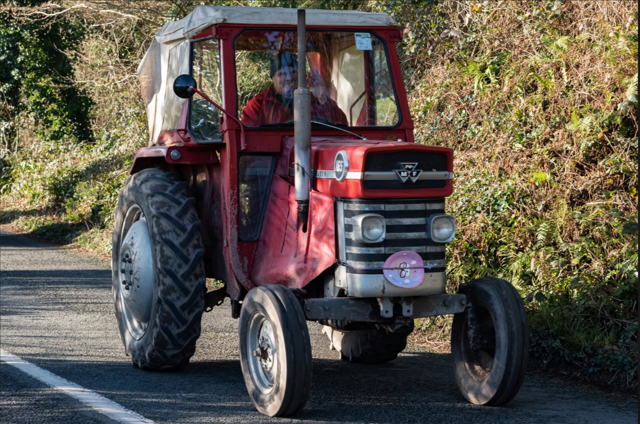 Farmer finds himself in court using tractor 'for social purposes'