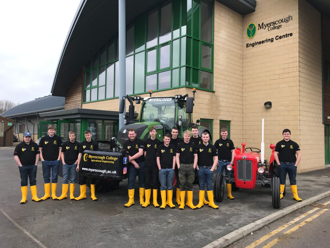 Ag engineering students 'gear up' for mammoth tractor run