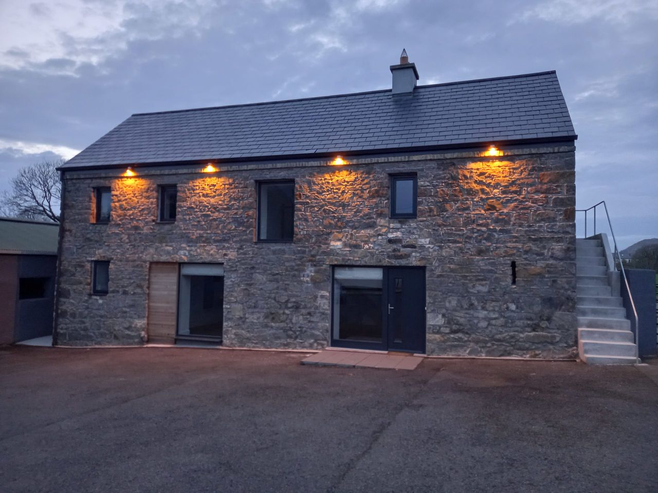 Sligo teacher converts farm building into striking home