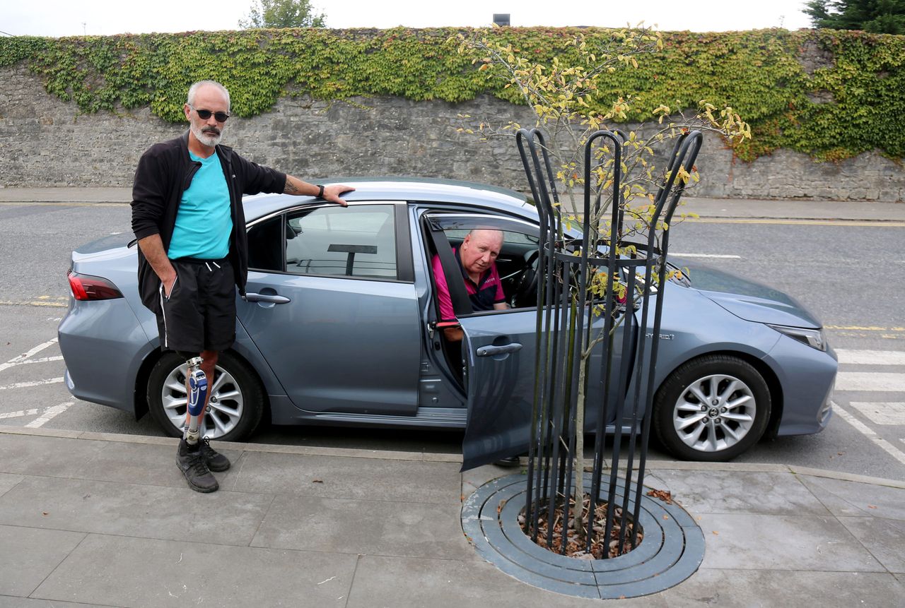 Galway farmer highlights disabled parking problems