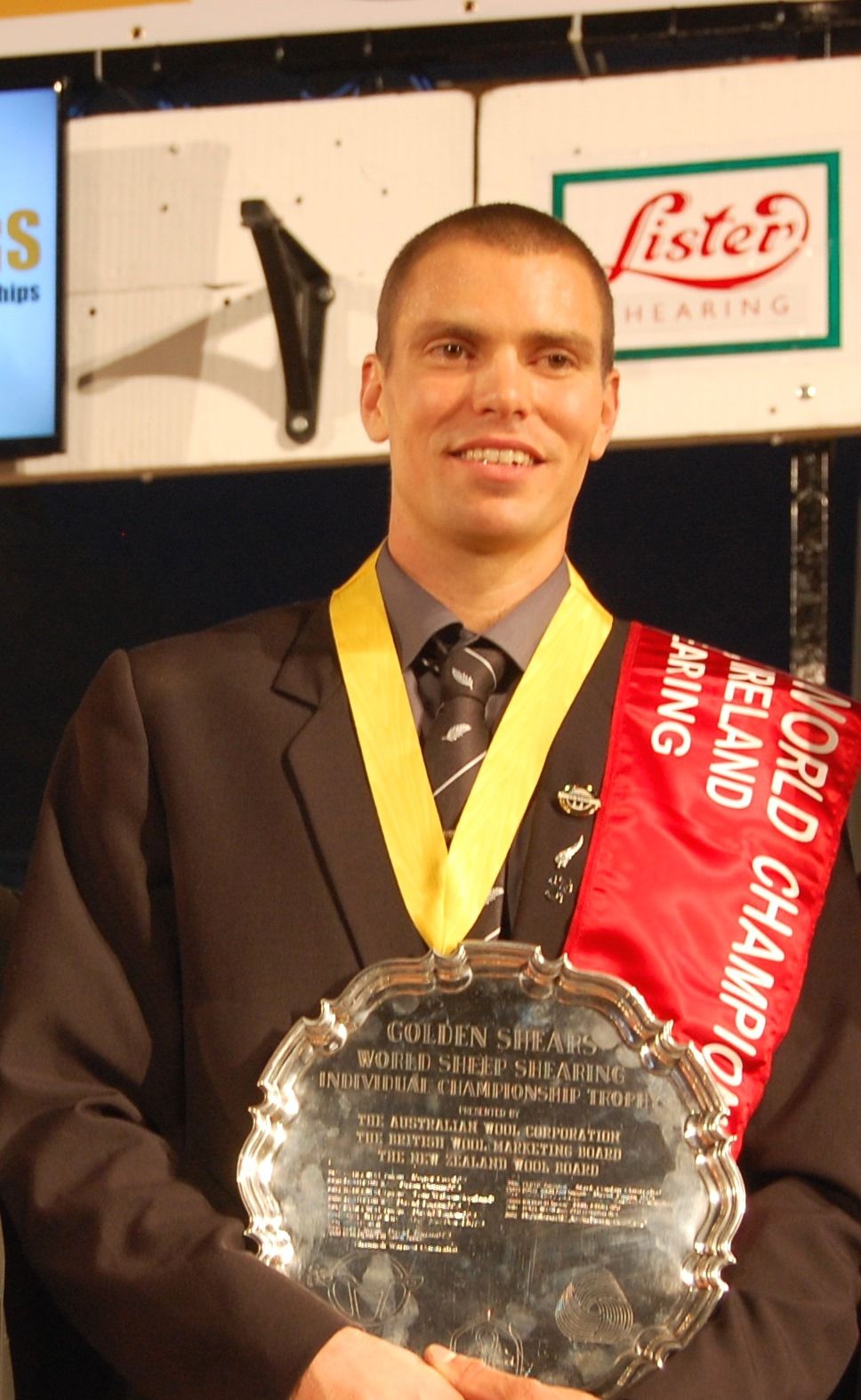Rowland Smith – World Sheep Shearing Champion