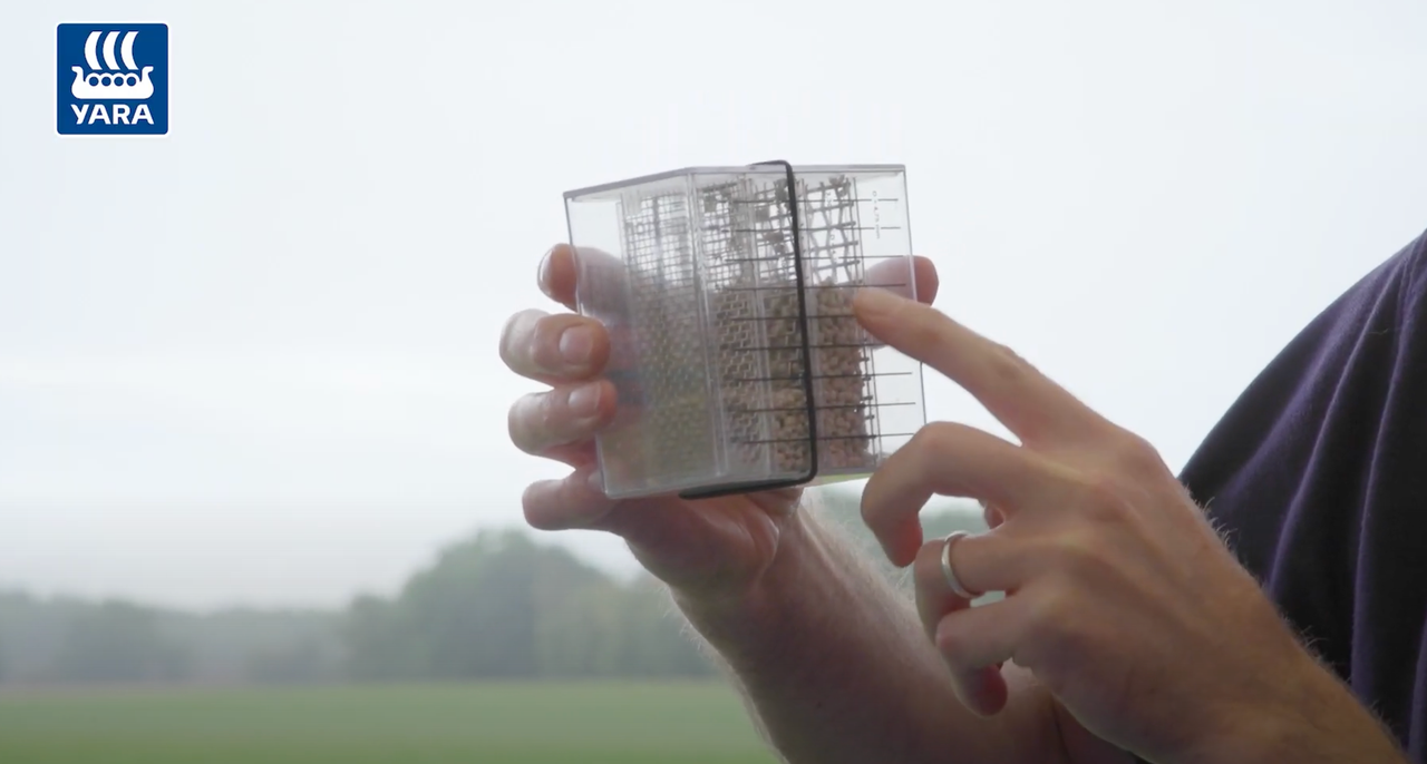 Yara: Measuring the physical quality of fertiliser