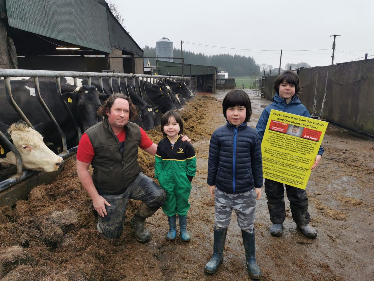 Dairy farmer's 'grave concerns' over effect of proposed 'skyscraper' wind turbines on animals