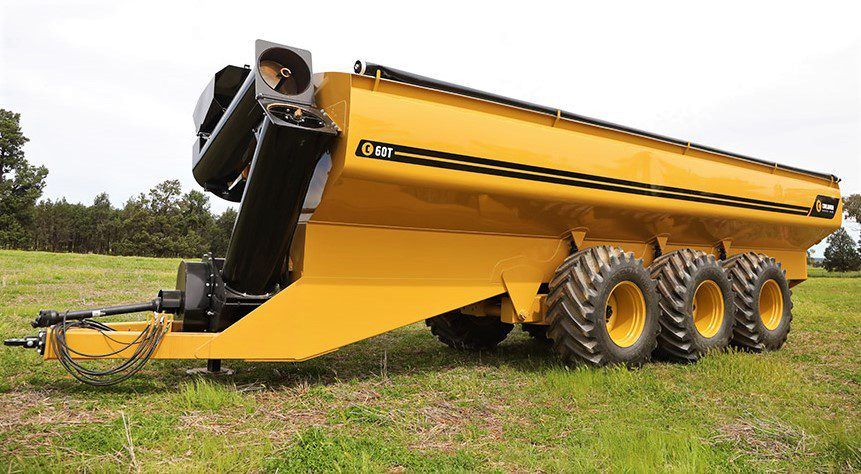 Australians wheel out chaser bin with a 60t appetite