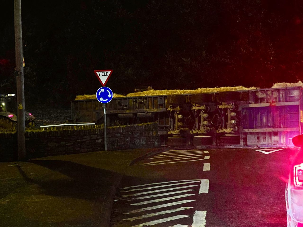 No injuries reported after Cork tractor collision
