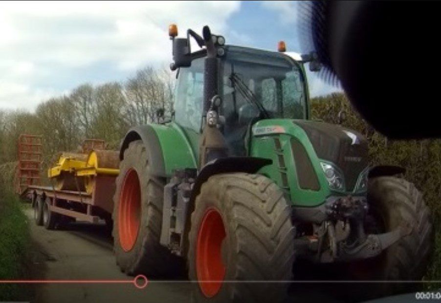Investigations into 'hit-and-run' incident...involving tractor