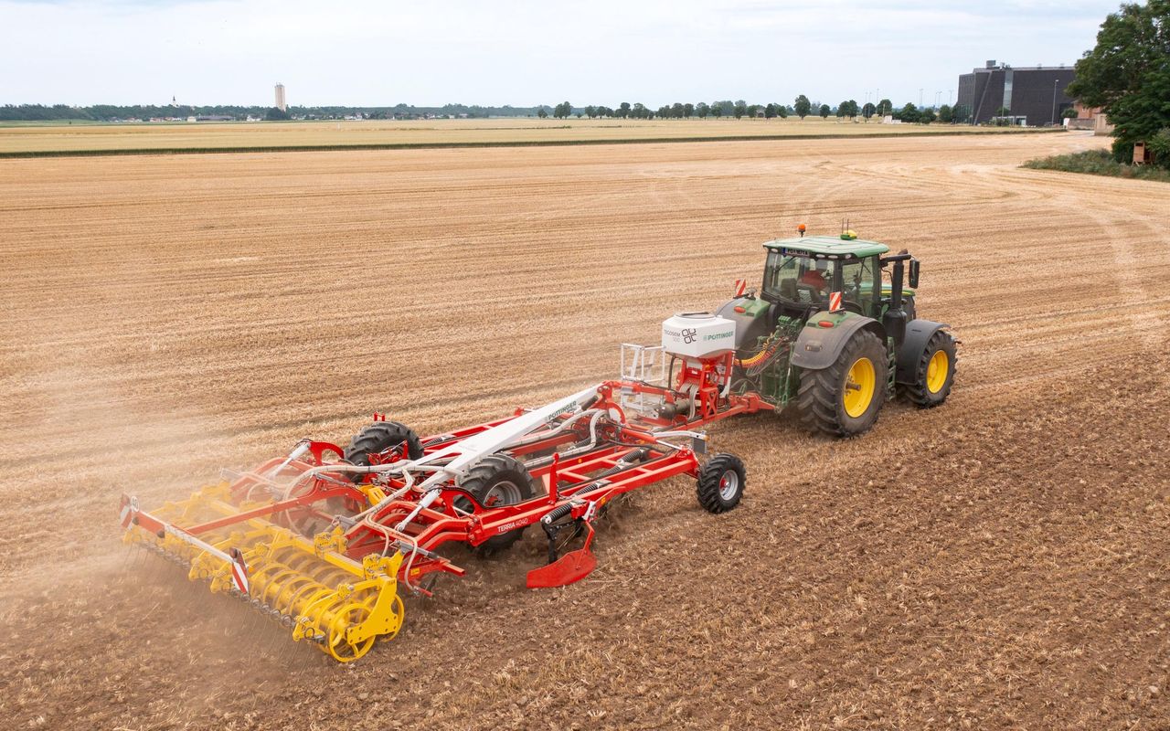 Pottinger Terria cultivators now with air seeder option