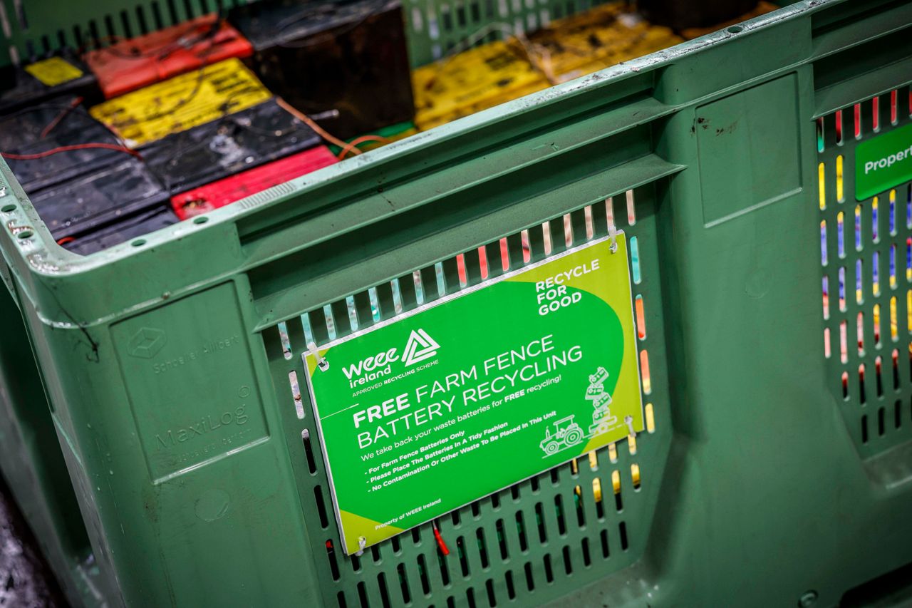 Farmers urged to avail of free recycling service for batteries