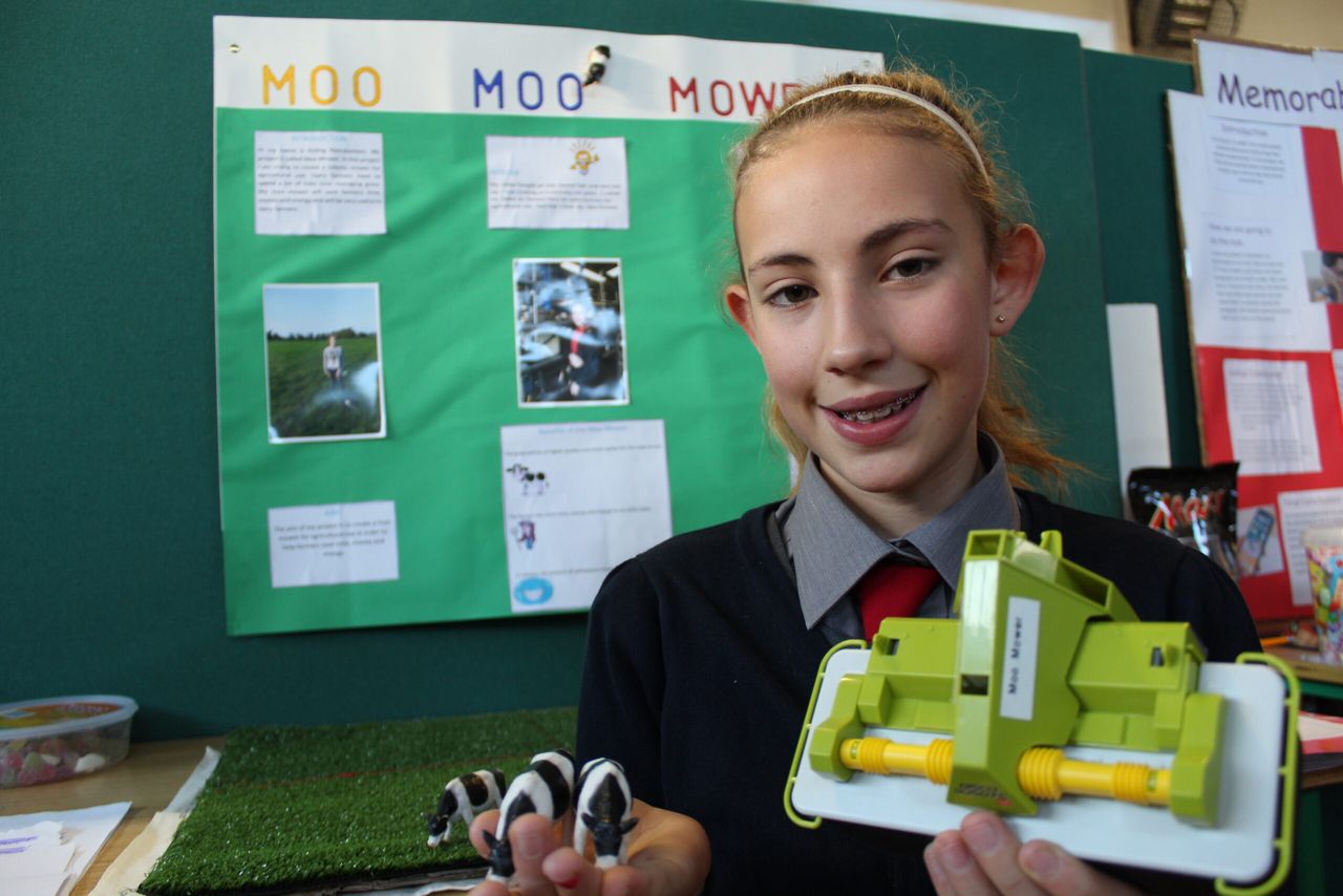 Primary school pupils' agri innovation praised