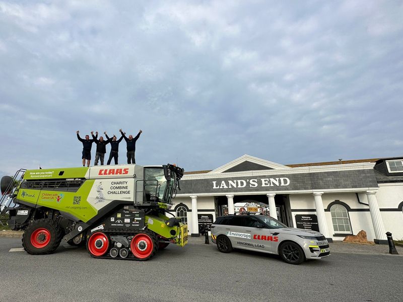 UK agri-influencer helps raise over £80k in charity combine run