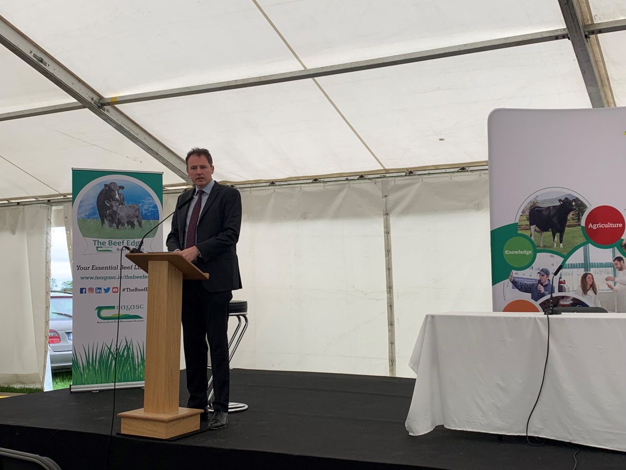 McConalogue questioned on suckler supports at BEEF2022