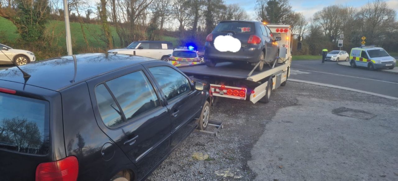 Cork gardaí stop uninsured car driving with tractor insurance disc