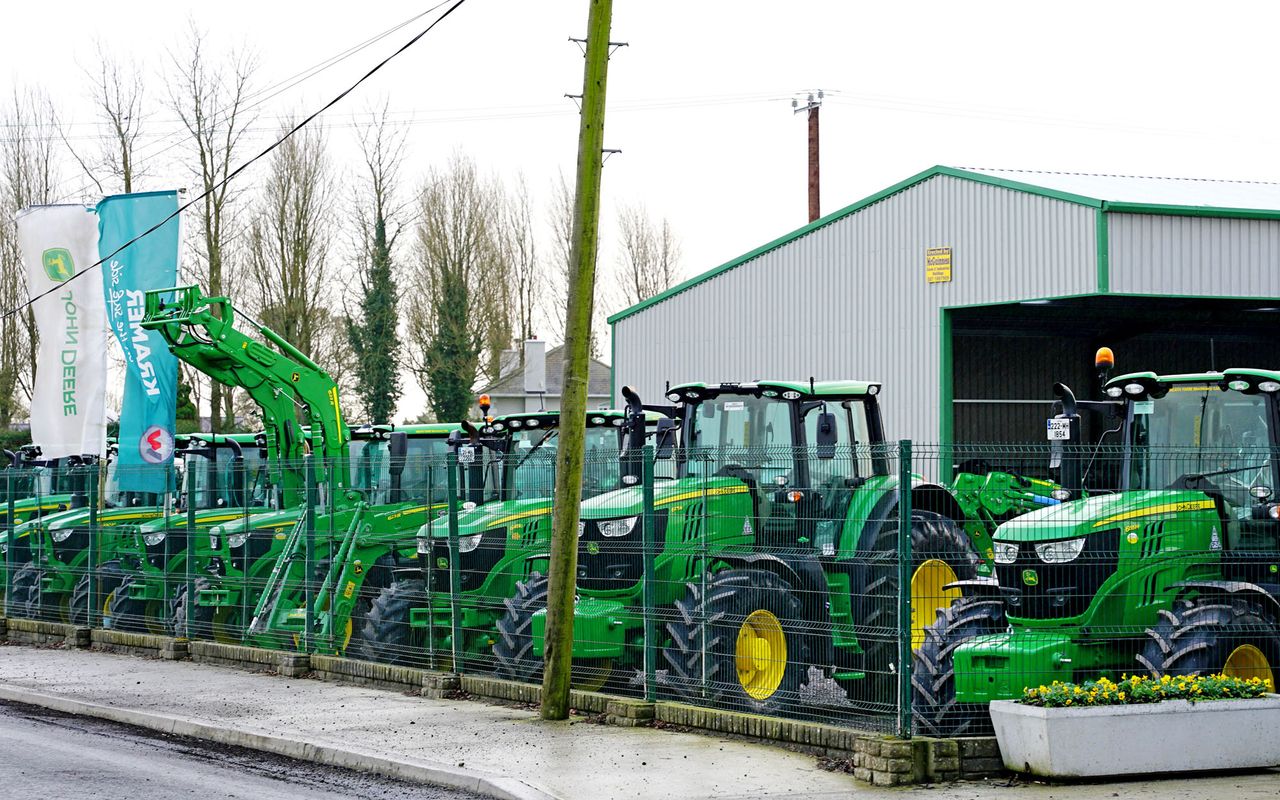 5% decline in 2022 tractor registrations - CSO