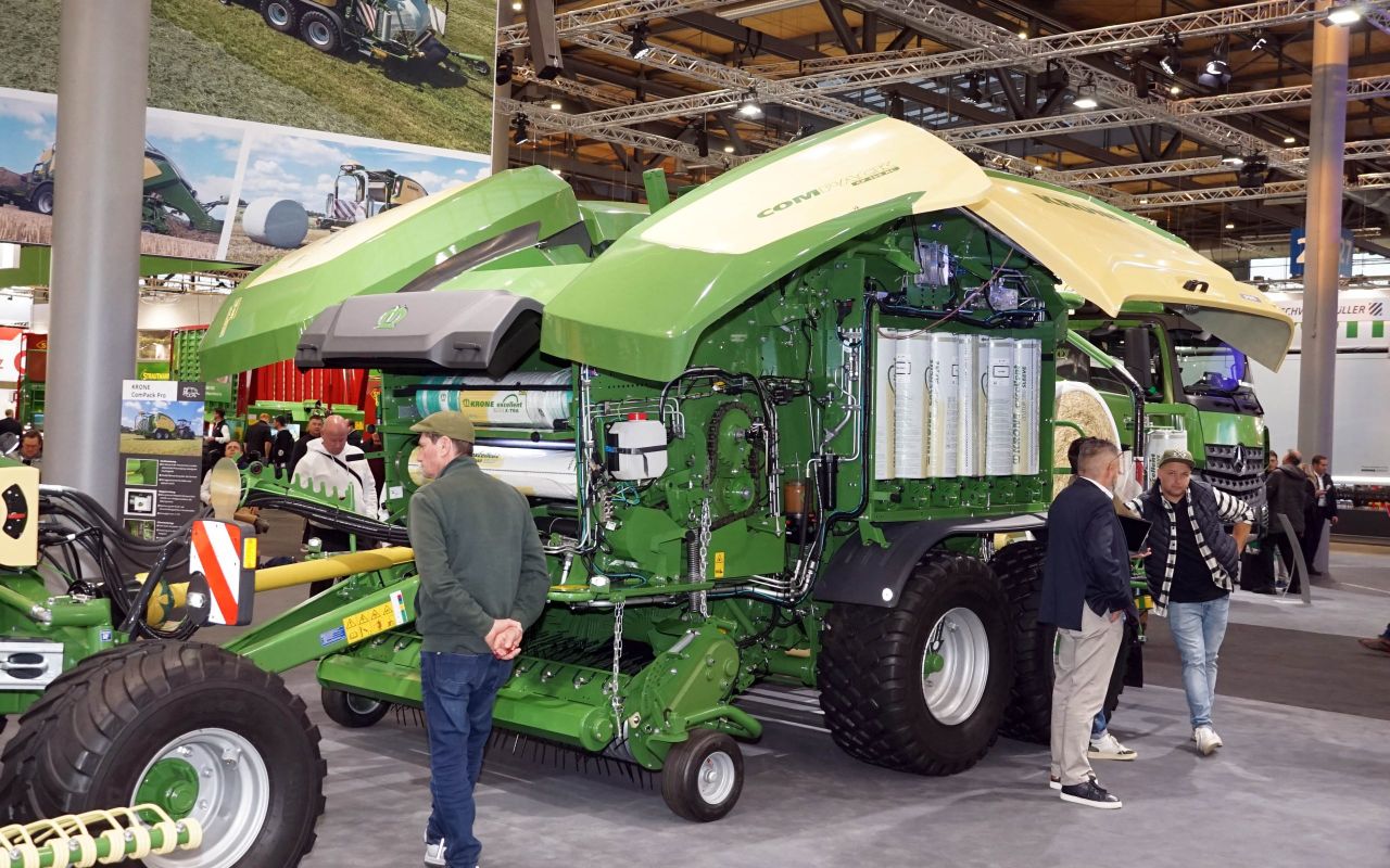 Krone upgrades round baler range with 4 new models