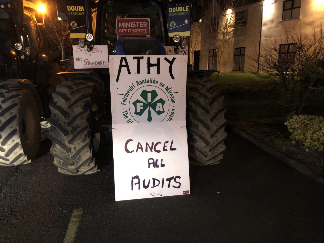 IFA meeting ends with plan to protest at Heydon's constituency office