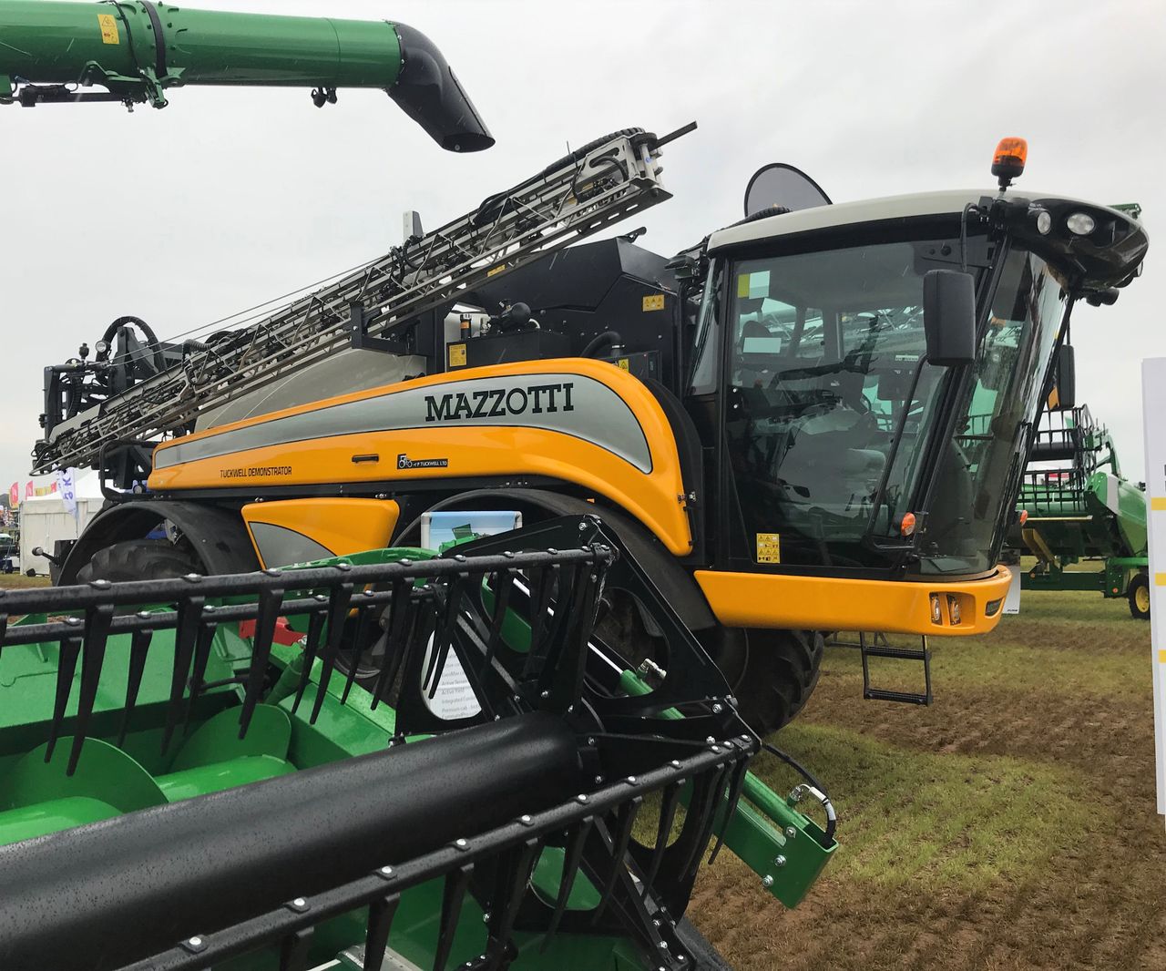 Owned by John Deere but built in Italy: New sprayers at Cereals 2019
