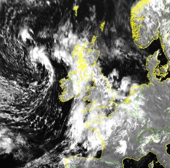 The tail end of Hurricane Bertha could be in store for Sunday