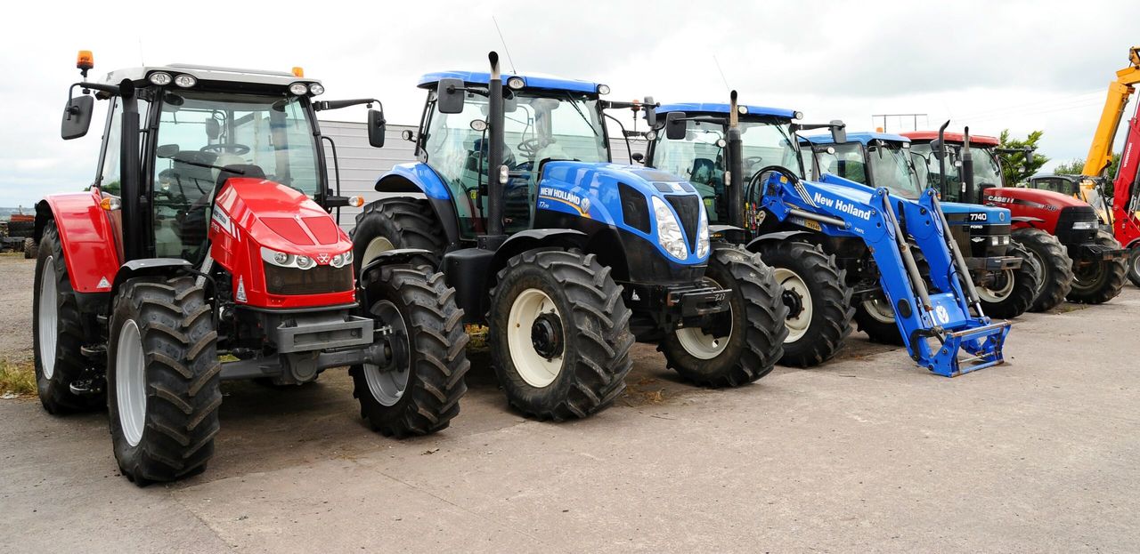 Which tractor brand is most popular in Ireland?