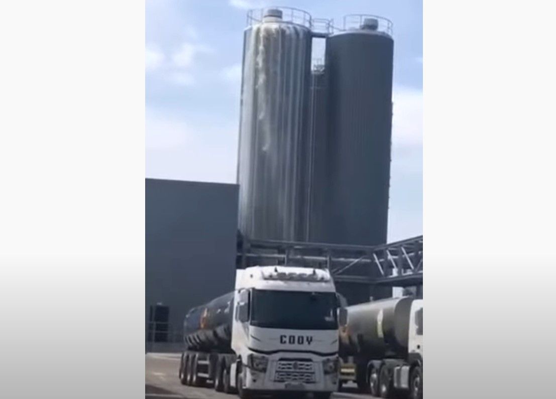 1,000L of milk overflows from silo at Glanbia plant