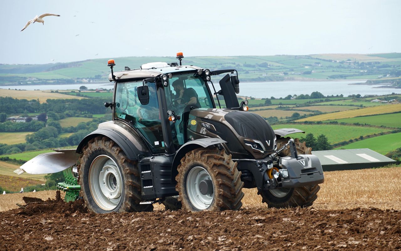 Valtra tractors strut the stage at Paudy Buckley demo day